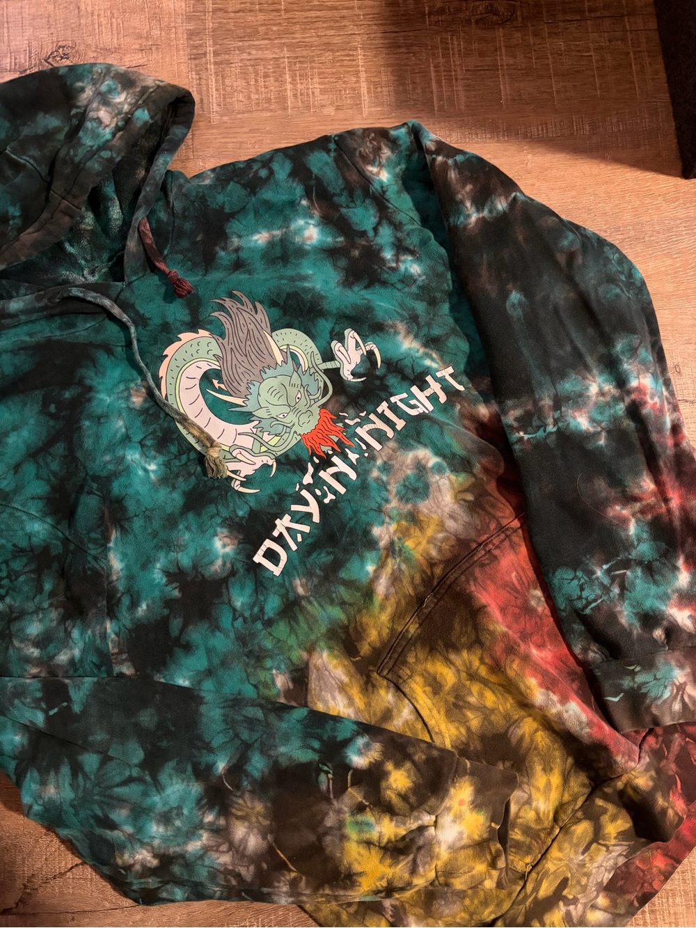 Day N Night Music Festival Tie-Dye Graphic Hoodie